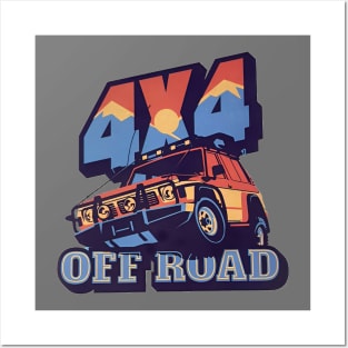 Off Road 4x4 Posters and Art